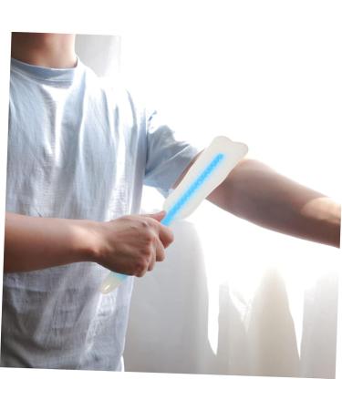 Hoement Neck & Back Massage Roller Set - Body Care Tool for Tapping & Knocking Relief (31x6x1cm Blue) - International Shipping Available - Buy Online on GoSupps.com