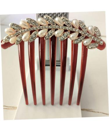 DOITOOL Hair Making Accessories Decorative Hair Combs for Women Wedding Hair Clip Bridal Hair Clip Bridal Headpieces Formal Hair Accessories for Women Alloy Bride China Crystal - Buy Online on GoSupps.com