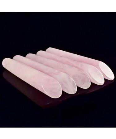 Feng Shui Natural Pink Crystal Jade Oblique Cutting Massage Stick Gua Sha Guasha Scraping Massage Beauty Tool for Facial Skin Rejuvenation Anti-wrinkles Anti-Aging Facelift W3435 - Buy Online on GoSupps.com