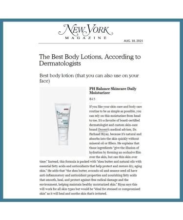 Daily Moisturizer Rejuvenating Cream - All Natural Face & Body Lotion for Dry Itchy Sensitive Skin | Fragrance-Free Cruelty-Free Paraben-Free - 2oz - Buy Online on GoSupps.com