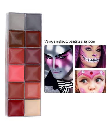 12 Colors Waterproof Body Paint - Sweatproof Makeup for Halloween & Birthday Parties - DIY Face Graffiti Color - Buy Online on GoSupps.com