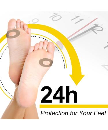 Moleskin Heel Tape - 110 Anti-wear Adhesive Pads for Blister Prevention and Foot Protection - Buy Online on GoSupps.com