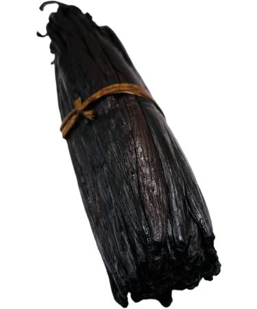 Bourbon Madagascar Vanilla Whole Bean 15cm | 10g - 460g Grade A' (460 grams (230 beans)) 460 grams ( 230 beans) - Buy Online on GoSupps.com