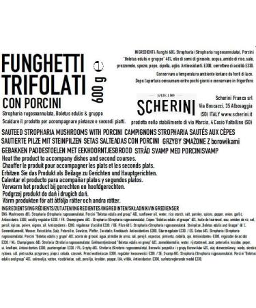 Sauteed and Porcini Mushrooms 600g (Stropharia rugosoannulata Boletus edulis and Group) - Buy Online on GoSupps.com