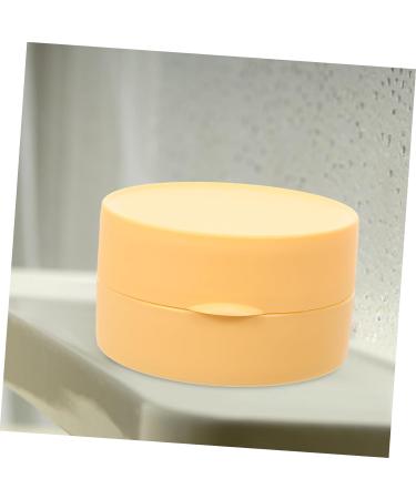 Ciieeo Box Portable Soap Box Soap Holder Travel Bar Soap Container Travel Soap Case Portable Soap Case Portable Soap Container Soap Dishes Soap Containers Soap Dispenser Pp With Cover Yellow 8.00X8.00X4.50CM - Buy Online on GoSupps.com