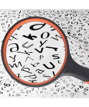 Magnifying Glass 20x high Definition Lens 100mm Lens Suitable for Students and Readers Microscope - Buy Online on GoSupps.com