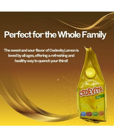 Boisson instantan e Cedevita au go t de citron - contient 9 vitamines pour dynamiser le corps et l'esprit - 900 g pour 11 5 litres (citron) - Buy Online on GoSupps.com