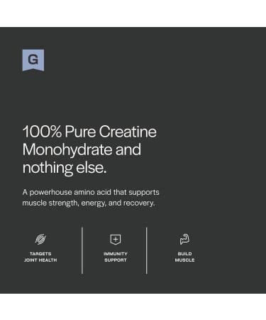 Gainful Creatine Powder Unflavored 5g Creatine Monohydrate | Post Workout Amino Acid Supplement for Muscle Energy & Focus | 28 Servings - International Shipping Available - Buy Online on GoSupps.com