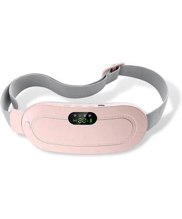 Menstrual Heating Pad - 4 Speed Waist Cramp Relief Heating Belt | Pink Uterus & Stomach Support - Buy Online on GoSupps.com