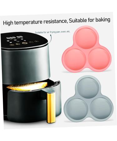 Alipis 2 Pcs Cake Mold (1 Blue + 1 Pink) Paper Cups Cake Pan Pancake Molds Cake Puck Mold Bakeware Pancakes - Buy Online on GoSupps.com