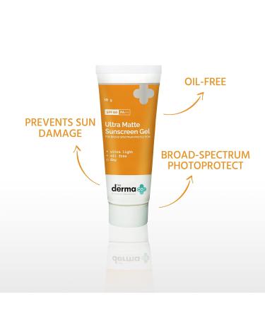 Ultra Matte Sunscreen Gel SPF 60 | Broad Spectrum Protection | Oil-Free for Acne-Prone Skin | Prevent Sun Damage | 1.76 Oz - Buy Online on GoSupps.com