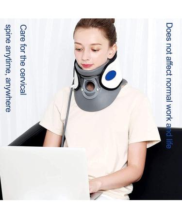 Safwel Cervical Neck Traction Device - Adjustable Neck Support & Alignment Aid | Improve Spine Health (Color: D) - Buy Online on GoSupps.com