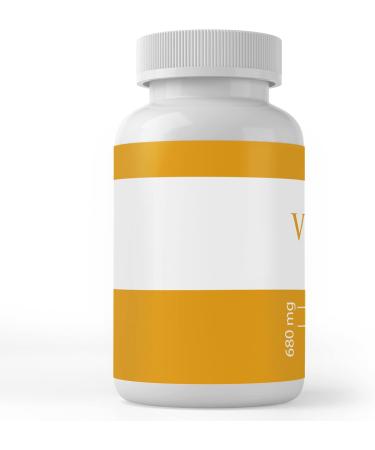 Pure Original Vitamin C (100 Capsules) No Additives or Fillers | Lab Verified | 100 Count - Buy Online on GoSupps.com
