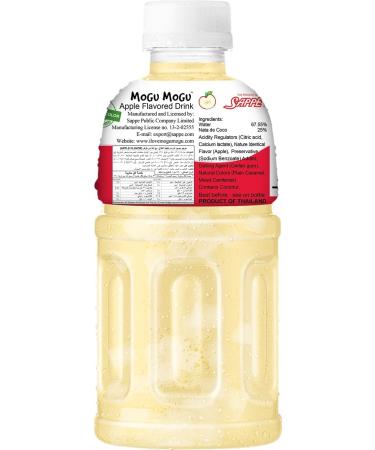  Mogu Mogu Mogu Mogu Apple Drink with NATA De Coco (Gotta Chew) 320ml - Buy Online on GoSupps.com