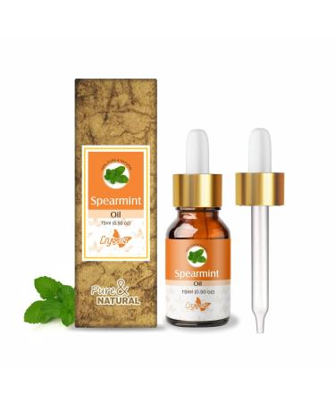 Crysalis Spearmint (Mentha Spicata) Oil |100% Pure & Natural Undiluted Essential Oil Organic Standard Spearmint Antioxidant Oil Reduces Fine Lines & Skin Imperfections Reduce Breakouts -15ml Dropper 15 ml (Pack of 1)