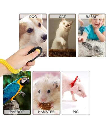 Gheart Hund Clicker - 2-Pack Dog Training Clickers with Hand Loop | Perfect for Dogs Cats & Horses - Effective Clicker Training Tool - Buy Online on GoSupps.com
