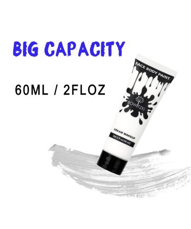 Bowitzki 2oz Face and Body Paint - Water-Based Makeup for Kids & Adults | Special Effects for Halloween Christmas Parties & Cosplay - 5 Basic Color Kit - Buy Online on GoSupps.com
