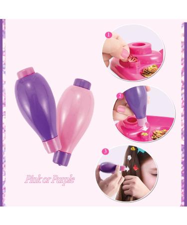 Hair Glitter Sequins Kit with Stamper Tool - Easy Hair Bedazzling | 6 Types, 420 Glitter Sequins - Buy Online on GoSupps.com