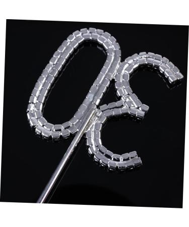 CORHAD Glitter 30th Birthday Cake Toppers Crystal 30th Anniversary Cake Toppers Bling Number Wedding Decoration Cake Decor Diamond Decor Cupcake Toppers Paper Cup Rhinestones - Buy Online on GoSupps.com