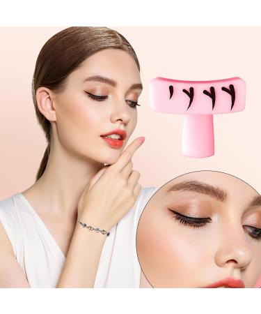 Lower Eyelash Stamp - Waterproof Realistic Silicone Stamps for Bottom Lashes | Natural Looking Supplies for Home Gathering Working Dating Traveling Black Ink Pad - Buy Online on GoSupps.com