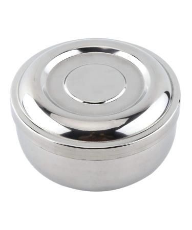 Premium Alloy Shaving Brush Bowl Set - Silver Handle Synthetic Hair Brush Kit for Men - Perfect Shaving Experience - Buy Online on GoSupps.com
