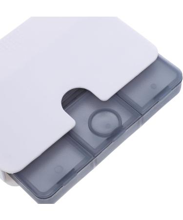 JECOMPRIS 3-Part Travel Pills Organizer | Compact 6-Compartment Medication Case for Dietary Supplements & Medications | Perfect for International Shipping - Buy Online on GoSupps.com