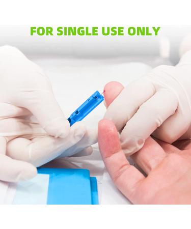 Metene Twist Top Lancets 30 Gauge - 300 Count Sterile Diabetic Lancets for Blood Sugar Test - Pack of 1 - Buy Online on GoSupps.com