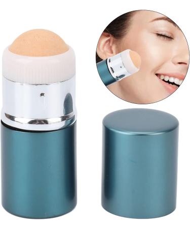 Verdant Touch Volcanic Oil Absorbing Facial Roller - Professional Portable Reusable Face Roller - Blue - Buy Online on GoSupps.com