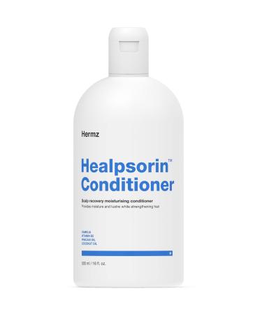 Healpsorin Healthy Hair Psoriasis Conditioner for Dry Scalp - Camellia Oil Arginine Coconut Oil & Vitamin B5 - Relieves Dandruff & Seborrheic Dermatitis Symptoms for Shiny Flake-Free Hair