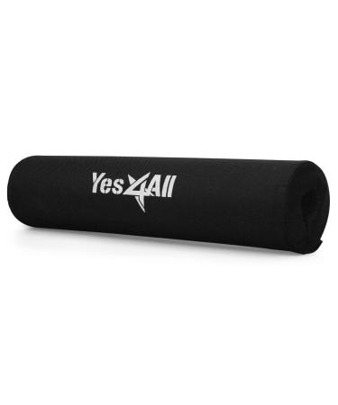 Yes4All squat bar pad velcro A. Black 0.6 Pound