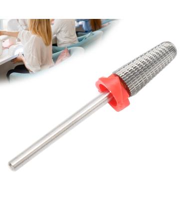 Nail polier head nail tungsten steel grinding head round head left and legal control horizontal pattern 2 paths remove nail remove dead skin for polishing nails manic doors and (round head f)