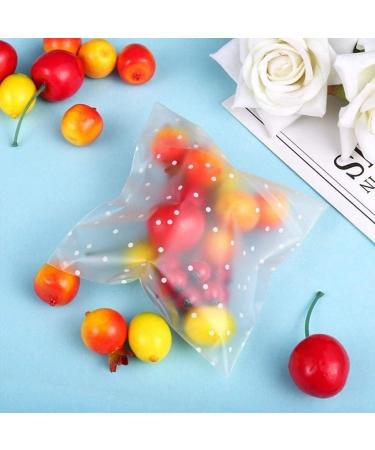 Self Adhesive 100PCS Dot Version Thickened Self Snack Sealing Bag Frosted Kitchen Dining & Bar Utility Brush with Handle (Multicolor One Size) Multicolor One Size - Buy Online on GoSupps.com