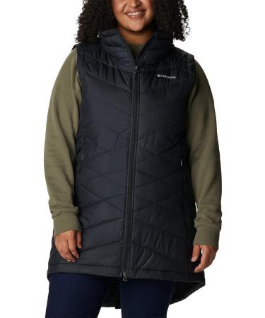 Columbia Women's Heavenly Long Vest Black - Medium - Buy Online on GoSupps.com