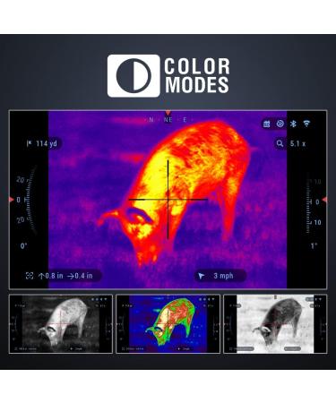 ATN Thor 4 384x288 Thermal Rifle Scope with Full HD Video, WiFi, GPS, Smooth Zoom & Smartphone Control - 1.25-5x Sensor - Buy Online on GoSupps.com