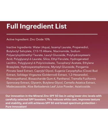 KOOLSOL by Knours | Zero White Cast | Mineral | Reef Safe | Korean Face Sunscreen SPF 50 | Made in USA | FDA OTC Registered | Aloe + Centella + Panthenol + Niacinamide | Sensitive Skin | 1.69oz - Buy Online on GoSupps.com