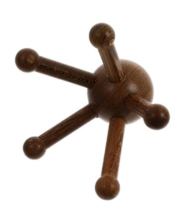 Gleavi 2 STK Massage device with five claws scratchy massage brush head massager wood claw -shaped massager wood massage device H lzern tool spider clothes W scher Wenge