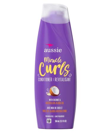 Aussie Miracle Curls Conditioner Coconut & Australian Jojoba Oil 12.1 fl oz (360 ml)