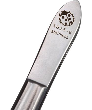 Sonnenschein Slanted Tweezers by Hans Kniebes | 8cm Matte Stainless Steel | Premium Quality from Solingen - Buy Online on GoSupps.com