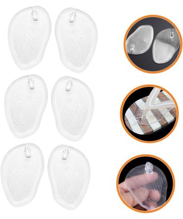 NOLITOY 6 Pairs Anti-Slip Forefoot Inserts & Heel Grip Cushions - Invisible Metatarsal Support Pads for Sandals & Flops - Comfortable Gel Thicken Pads for All-Day Wear - Buy Online on GoSupps.com