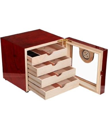 Humidor Cigar Holder Cigar Storage Case Portable Travel Box Outdoor Case Cigar Holder-Holds 50 - Buy Online on GoSupps.com