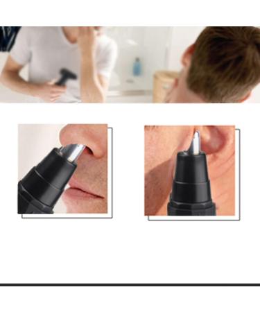 Buy Nose Hair Trimmer - Dual Ear & Eyebrow Trimmer for Men & Women | Black Facial Hair Grooming Tool - Buy Online on GoSupps.com