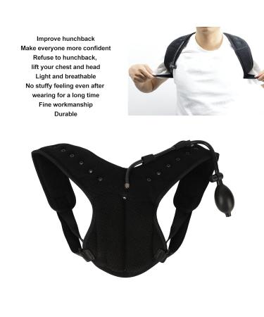 Shop Back Straightener - Inflatable Adjustable Shoulder Clavicle Brace for Women | Strong Lightweight Support - Buy Online on GoSupps.com