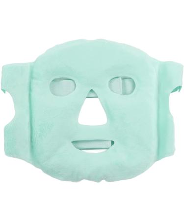  Spacnana Full Face Gel Pearl Warm and Cold Sleep Mask (Light Green) - Buy Online on GoSupps.com