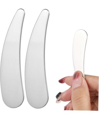 Hemoton 4 Pcs Cosmetic Spatula Facial Cream Spatula Beauty Spatula Makeup Spatula Foundation Spatula Facial Spatula Face Cream Scoop Beauty Scoop Make up Spatula Tool Mini Spatula 1 g (Pack of 1) As Shownx2pcs - Buy Online on GoSupps.com