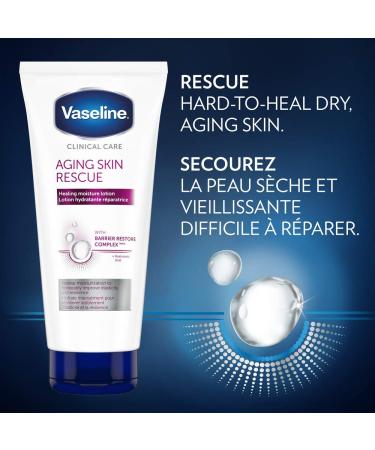 Vaseline Clinical Care Aging Skin Rescue Hand & Body Lotion 6.8oz - Nourishing Hydration for All Skin Types Pack of 1 - International Shipping Available - Buy Online on GoSupps.com