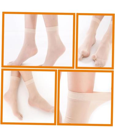 FRCOLOR 5 Pairs Split Toe Socks Chinlon Socks Japanese Style Stockings Anti-skidding Stockings Creative Socks Compression Anklets Nylon Thin Section Men and Women Elastic Stockings - Buy Online on GoSupps.com
