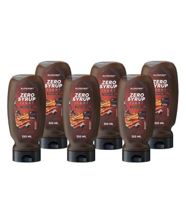 Superset Nutrition | Yummy Zero Syrup (6x320ml) | Zero Syrups | Finally gourmet syrups and zero calories!