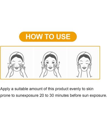  Eastuy Water-resistant sunscreen - 1.69 fl oz Multi-protection UV facial cream facial sunscreen | Travel-size water-resistant sunscreen PA+++ Eastuy Sunscreen - Buy Online on GoSupps.com