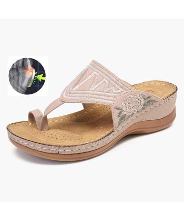 Comfortable Women's Sandals - Bunion Corrector Orthopedic Toe Smoothing Shoes for Summer Travel - Blue 36 EU & Roze 41 EU - Buy Online on GoSupps.com