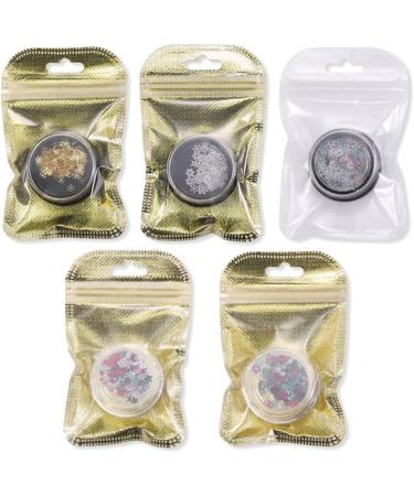 Nail Art Sequins Manicures Mixed Nail Accessories Nail Art Decoration Christmas Snowflake Design Glitter Sequins(01) - Buy Online on GoSupps.com